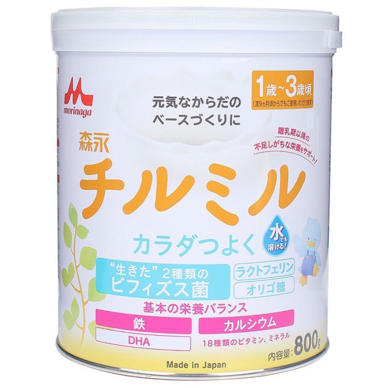 Sữa Morinaga số 9 nội địa Nhật 800g cho bé 1 - 3 tuổi