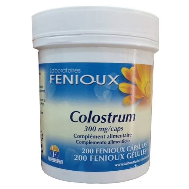 Sữa non Pháp Fenioux Colostrum 200 viên tăng cường hệ miễn dịch
