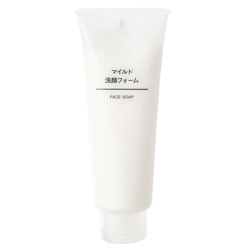 Sữa rửa mặt Muji Face Soap 120g Nhật Bản chính hãng dưỡng ẩm cho mọi loại da