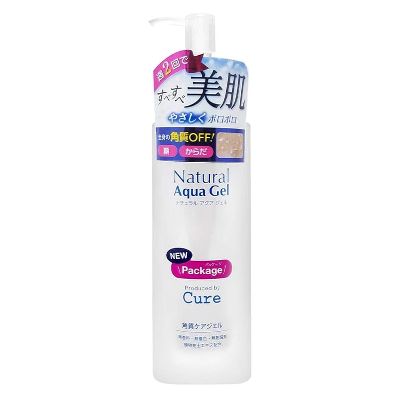 Tẩy da chết Cure Natural Aqua Gel 250ml Nhật Bản chính hãng, mẫu mới