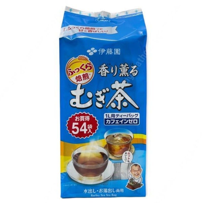 Trà lúa mạch Mugi Tea ông già 54 gói của Nhật Bản giá tốt