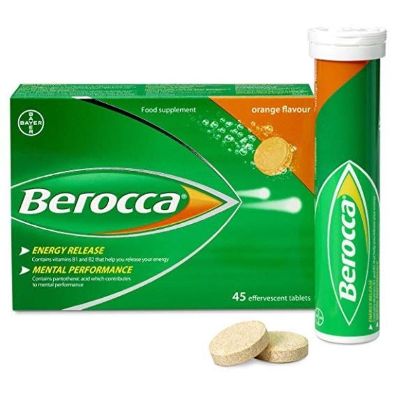 Viên sủi Berocca Performance Úc 15 viên/ ống tăng đề kháng vị cam