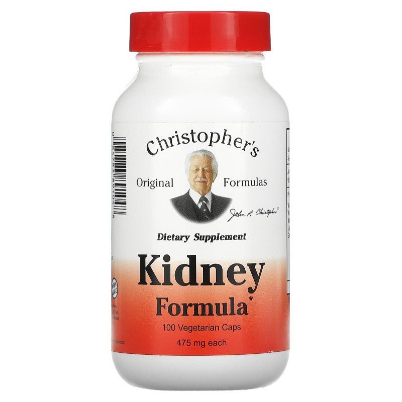 Viên uống bổ thận Christopher's Kidney Formula 475mg 100 viên Mỹ