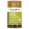 Viên uống giải độc gan Healthy Care Liver Detox 100 viên của Úc