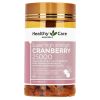 Viên uống Healthy Care Cranberry 25000 90 viên hỗ trợ đường tiết niệu