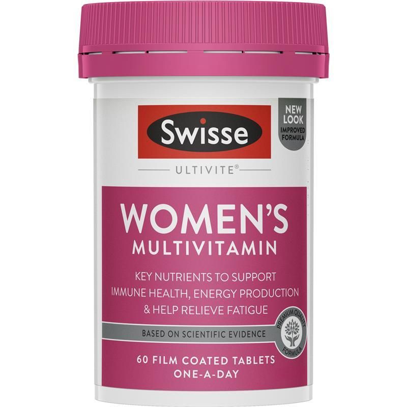 Vitamin tổng hợp cho nữ Swisse Ultivite Women's Multivitamin 60 viên của Úc
