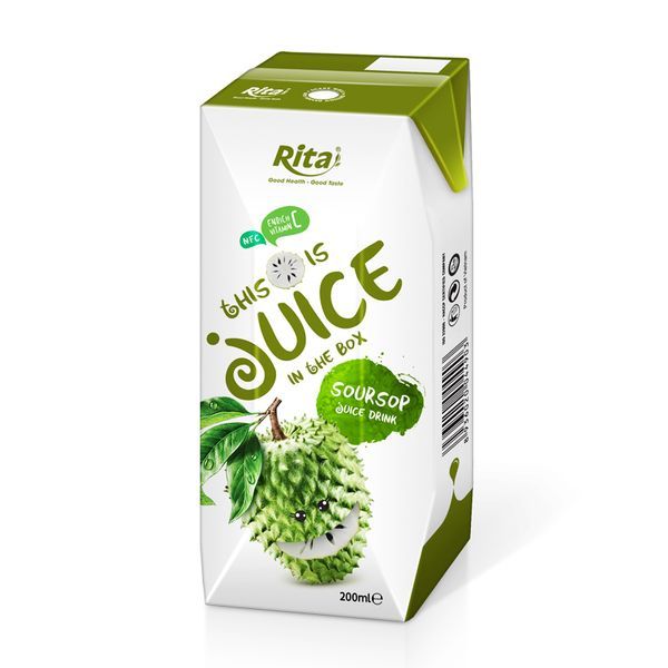 Nước Mãng Cầu Rita hộp Giấy 200ml