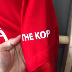 Áo khoác Liverpool đỏ - logo trắng  ( L.F.C. THE KOP )