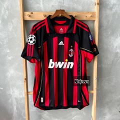 ÁO ĐẤU AC MILAN SÂN NHÀ RETRO 2006/07