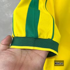 ÁO ĐẤU BRAZIL SÂN NHÀ RETRO 1998 - BRAZIL RETRO HOME KIT 1998