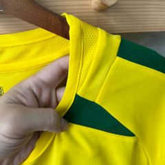 ÁO ĐẤU BRAZIL SÂN NHÀ RETRO 2002 - BRAZIL RETRO HOME KIT 2002