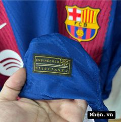 ÁO ĐẤU BARCA SÂN NHÀ XANH ĐỎ PLAYER MÙA GIẢI 2023/2024