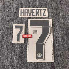 [AUTHENTIC - CHÍNH HÃNG] NAMESET HAVERTZ #7 GERMANY SÂN NHÀ 2024-25