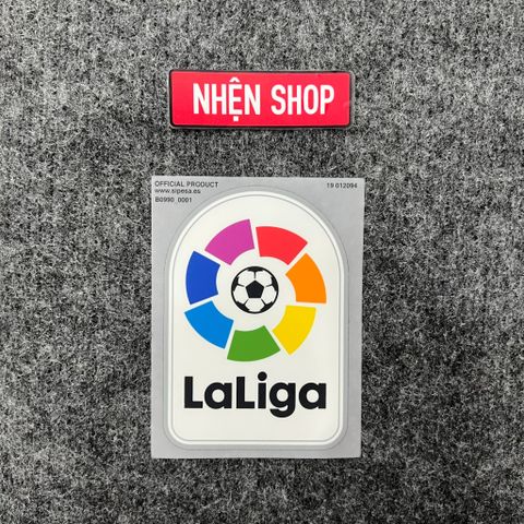 [AUTHENTIC - CHÍNH HÃNG] PATCH LA LIGA TỪ 2016 - 2022