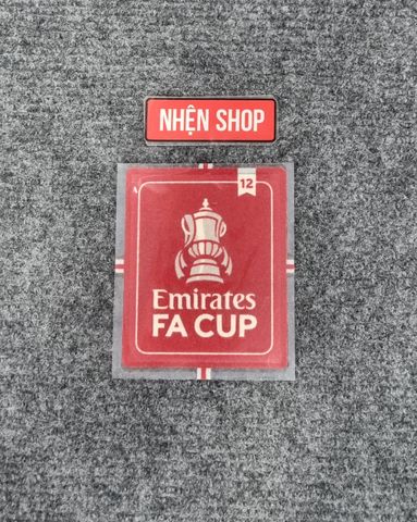 [AUTHENTIC - CHÍNH HÃNG] PATCH FA CUP MÙA GIẢI 2022 - 2024 - MAN UNITED