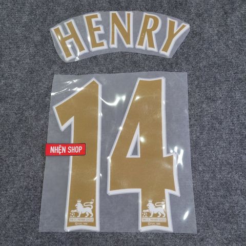 [REMAKE] NAMESET HENRY #14 NGOẠI HẠNG ANH ARSENAL SÂN NHÀ 2005/06