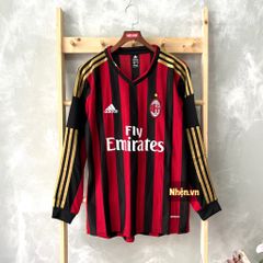 ÁO ĐẤU AC MILAN SÂN NHÀ MÙA GIẢI 2013/14 - AC MILAN HOME KIT 2013/14