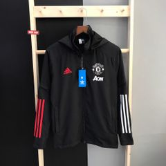 Áo Khoác MU đen 2020-2021 - Wind Breaker jacket Manchester United