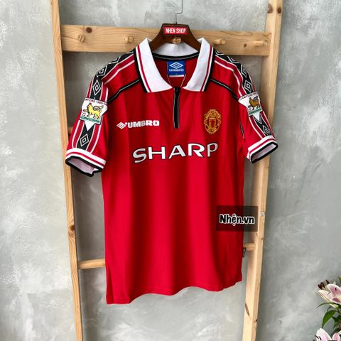 ÁO ĐẤU MANCHESTER UNITED SÂN NHÀ PHIÊN BẢN NGOẠI HẠNG ANH 1998/99