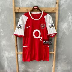 ÁO ĐẤU ARSENAL SÂN NHÀ MÙA GIẢI 2002/04 - ARSENAL RETRO HOME KIT 2002/04