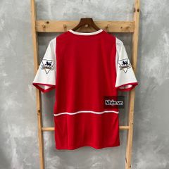 ÁO ĐẤU ARSENAL SÂN NHÀ MÙA GIẢI 2002/04 - ARSENAL RETRO HOME KIT 2002/04