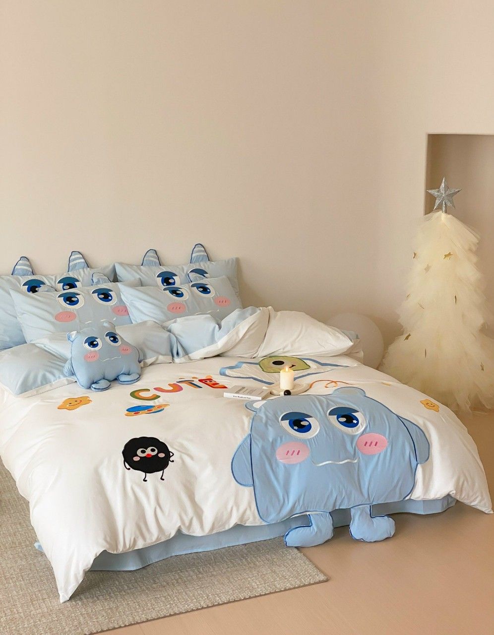 Bộ Chăn Ga Cotton Linen Kids - CUTIES 5