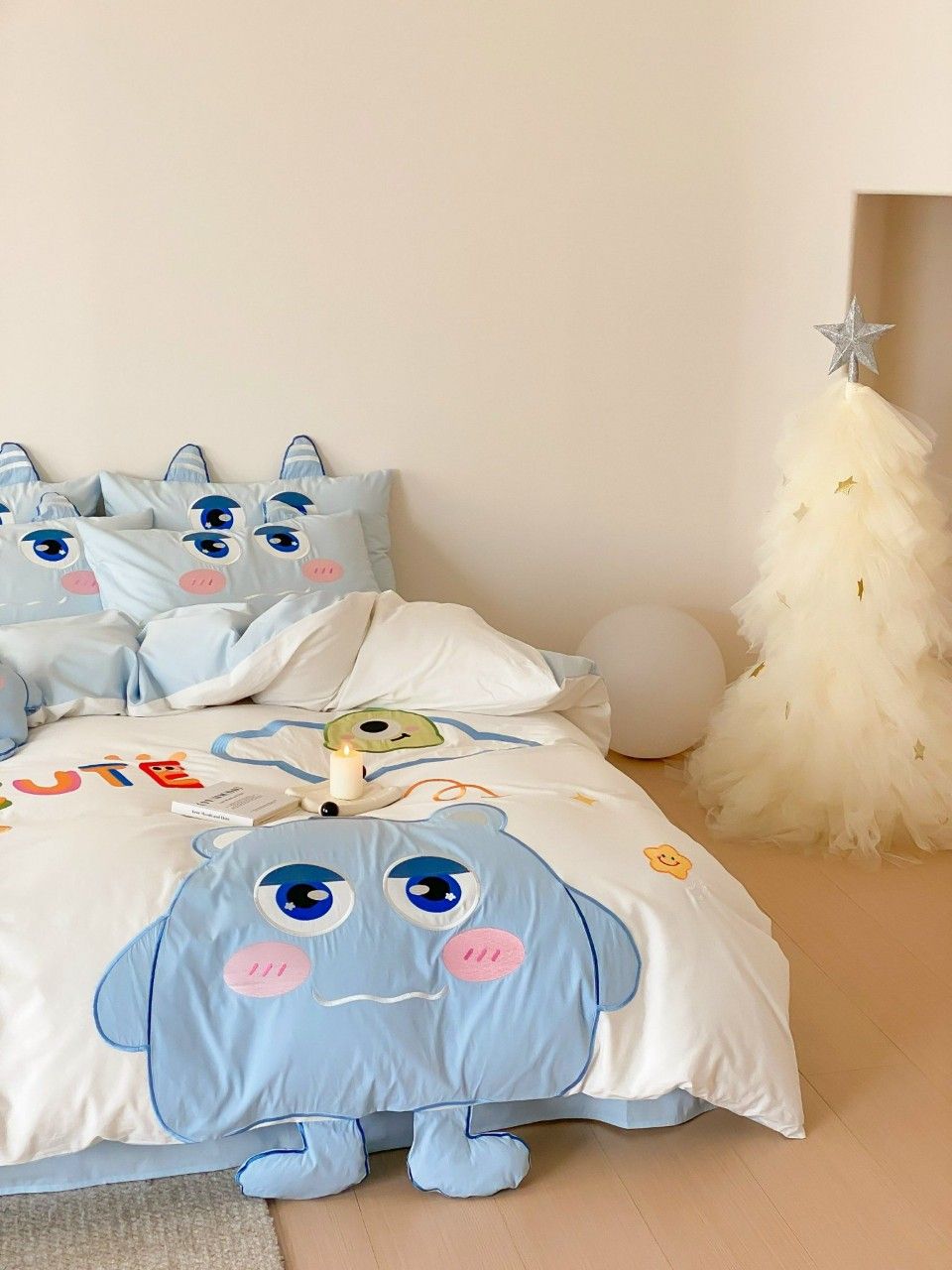 Bộ Chăn Ga Cotton Linen Kids - CUTIES 5