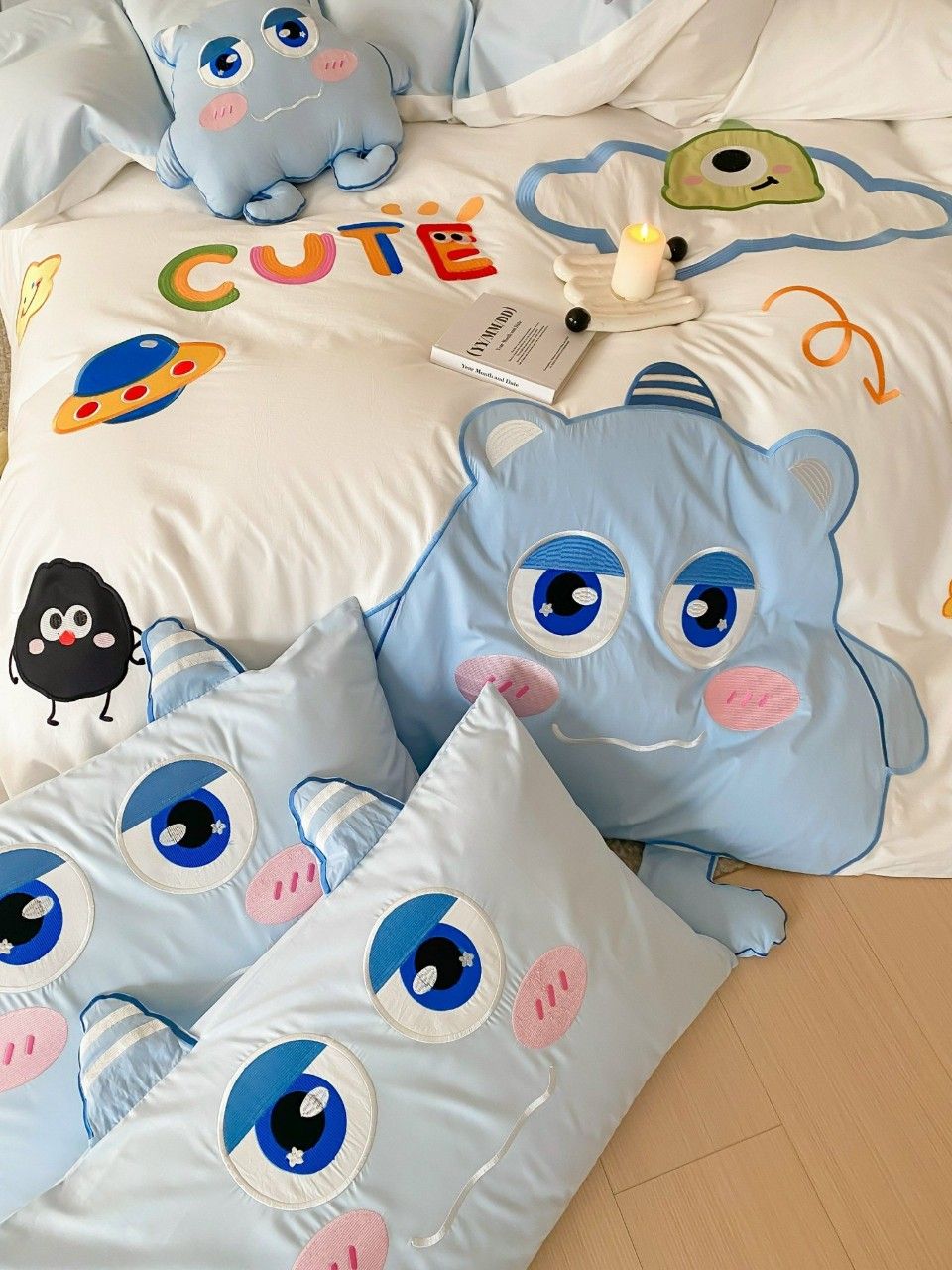 Bộ Chăn Ga Cotton Linen Kids - CUTIES 5