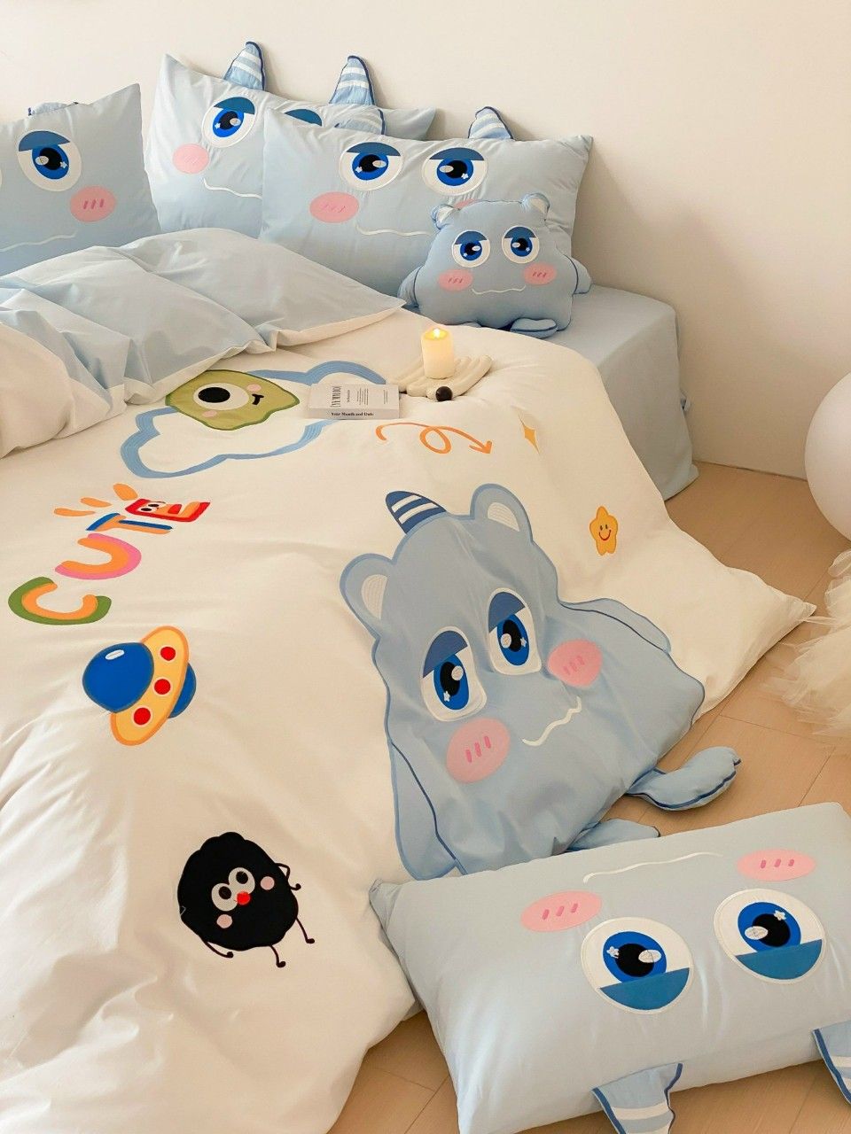 Bộ Chăn Ga Cotton Linen Kids - CUTIES 5