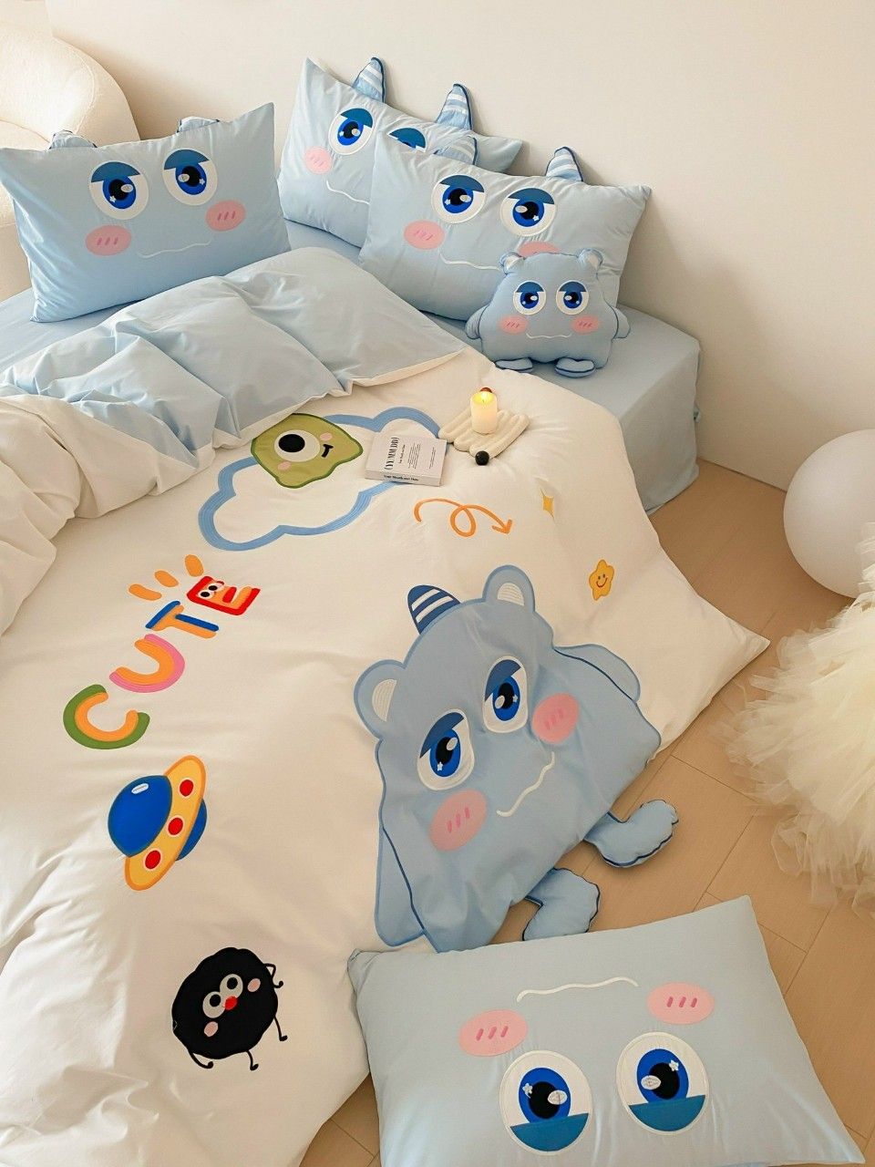 Bộ Chăn Ga Cotton Linen Kids - CUTIES 5