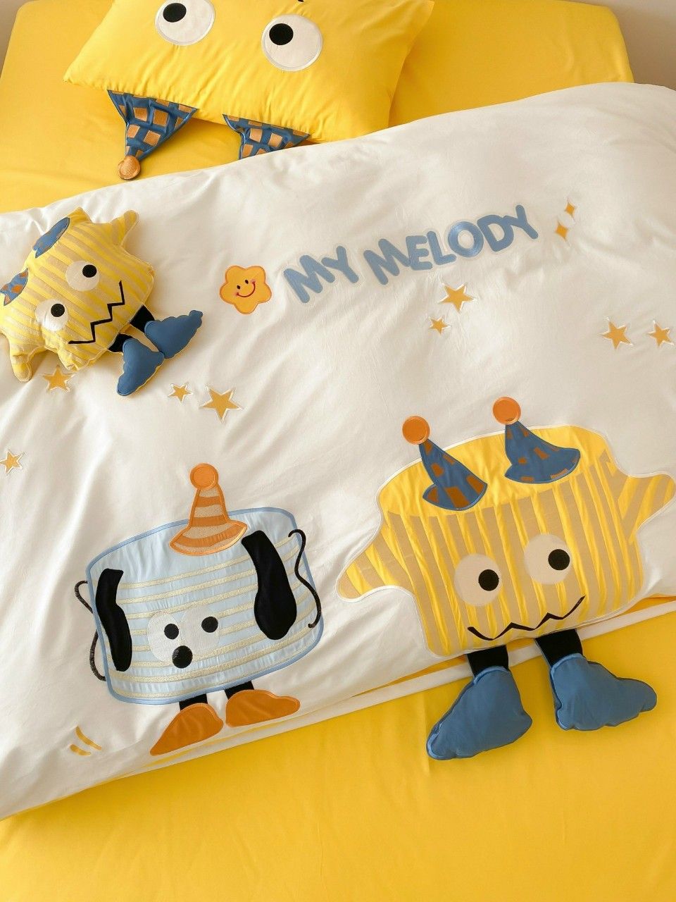 Bộ Chăn Ga Cotton Linen Kids - CUTIES 4