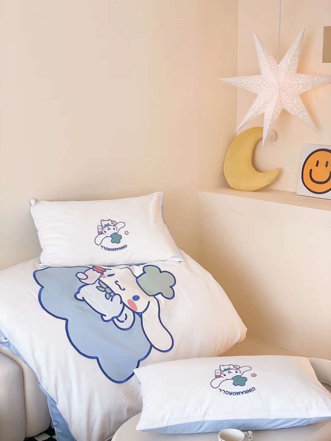 Bộ Chăn Ga Cotton Linen Kids - Cinnamorol 2