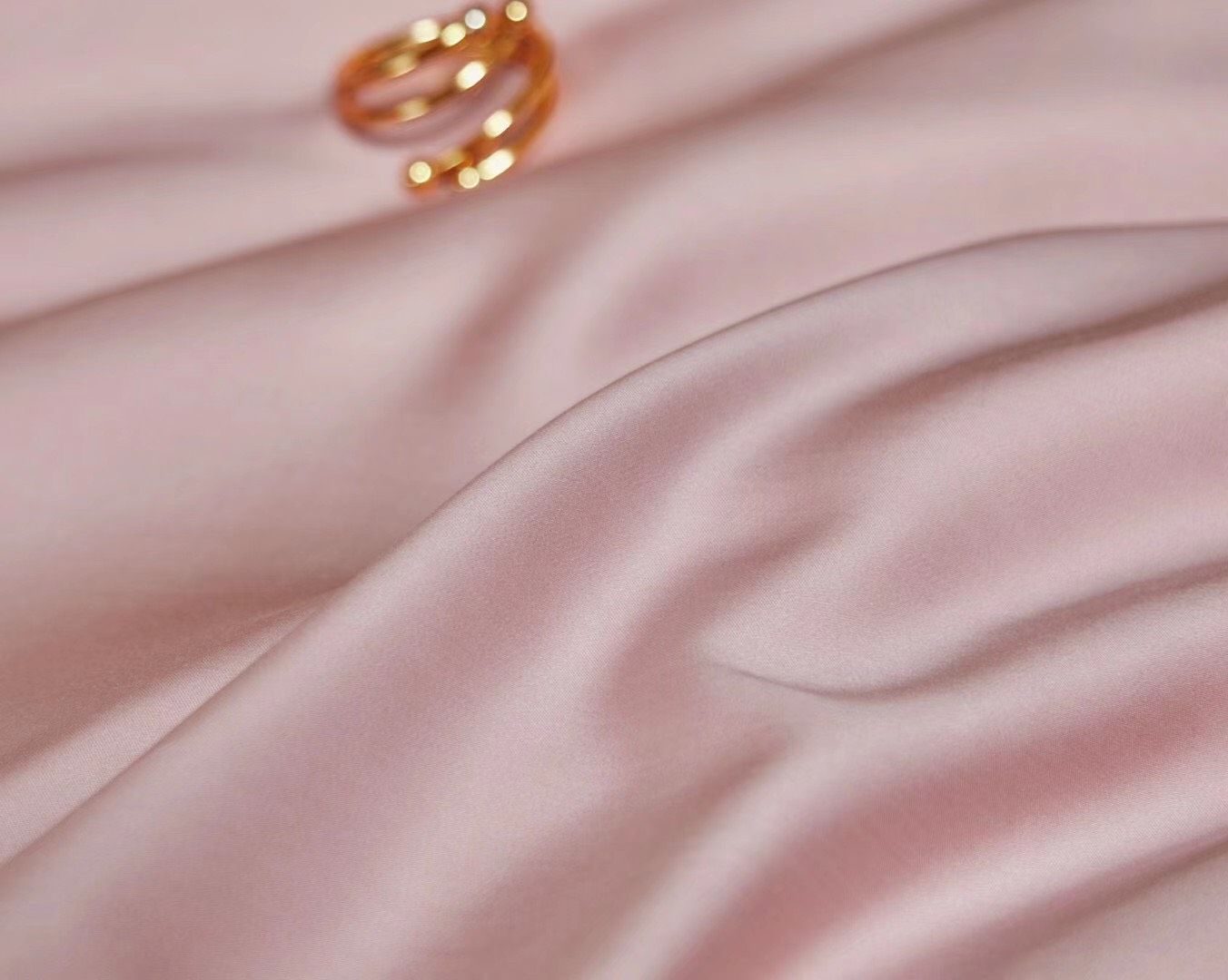 Bộ Chăn Ga Tencel 80S Freemonde Phối Hồng - Ghi