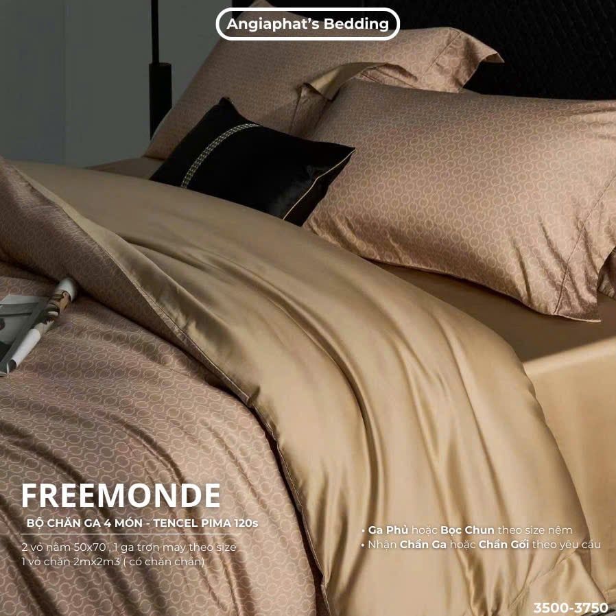 Set Chăn Ga Tencel 120s Freemonde Pima - Màu 2