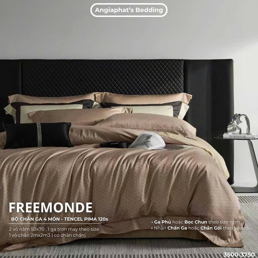 Set Chăn Ga Tencel 120s Freemonde Pima - Màu 2
