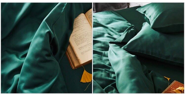 Chăn Drap May Thiết Kế - Tencel 60s Màu Trơn