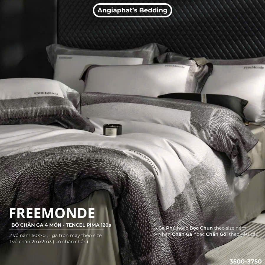 Set Chăn Ga Tencel 120s Freemonde Pima - Màu 4