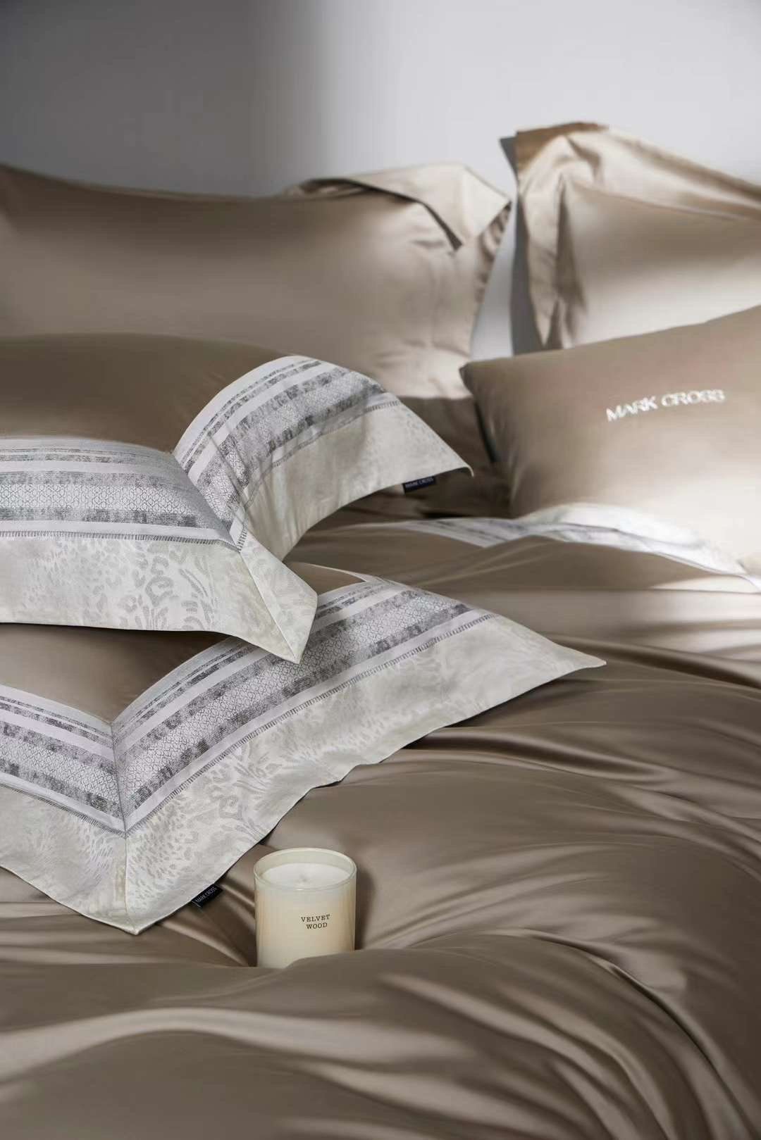 BỘ CHĂN GA LỤA SUPIMA 200s - MÀU 3