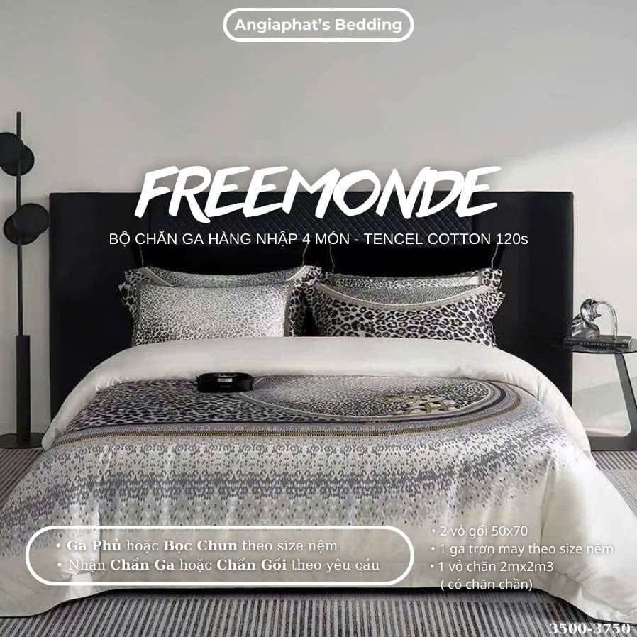 Set Chăn Ga Tencel 120s Freemonde Pima - Màu 1