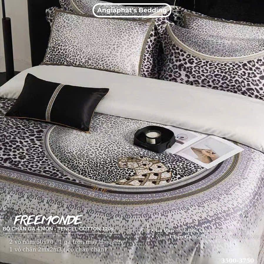Set Chăn Ga Tencel 120s Freemonde Pima - Màu 1