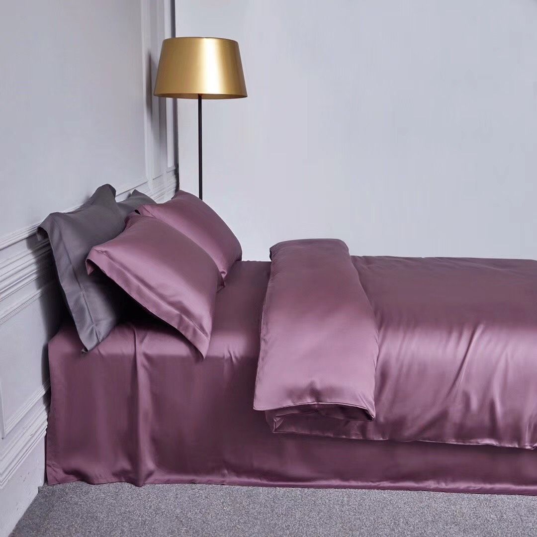 Chăn Drap May Thiết Kế - Tencel 60s Màu Trơn