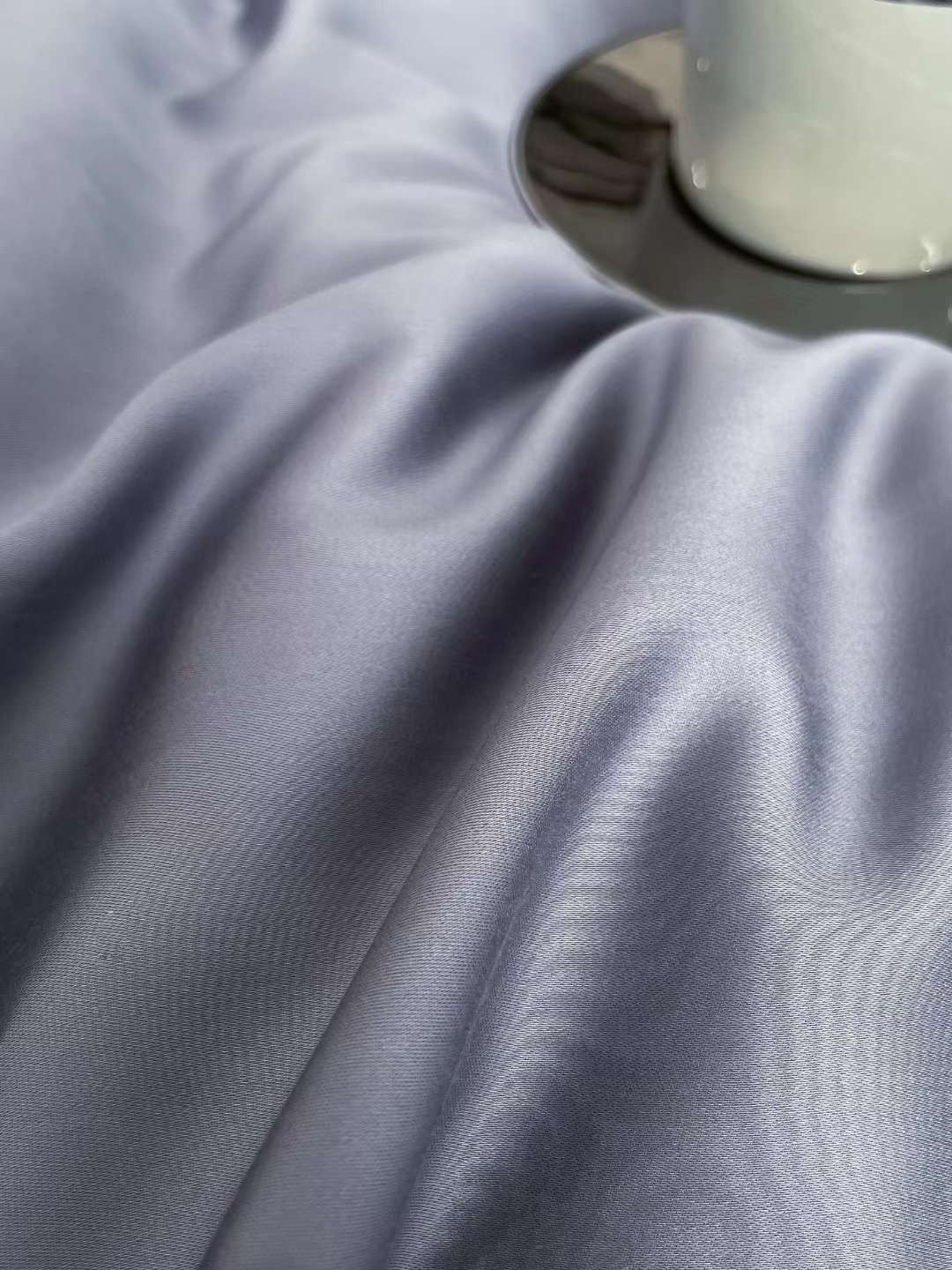 Bộ Chăn Ga Tencel 100s Viền - XANH THAN