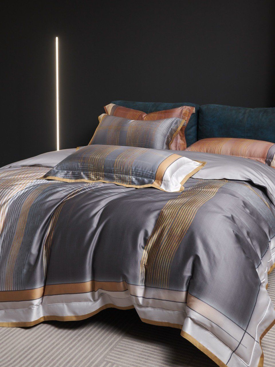 BỘ CHĂN GA SATIN 100s - 9