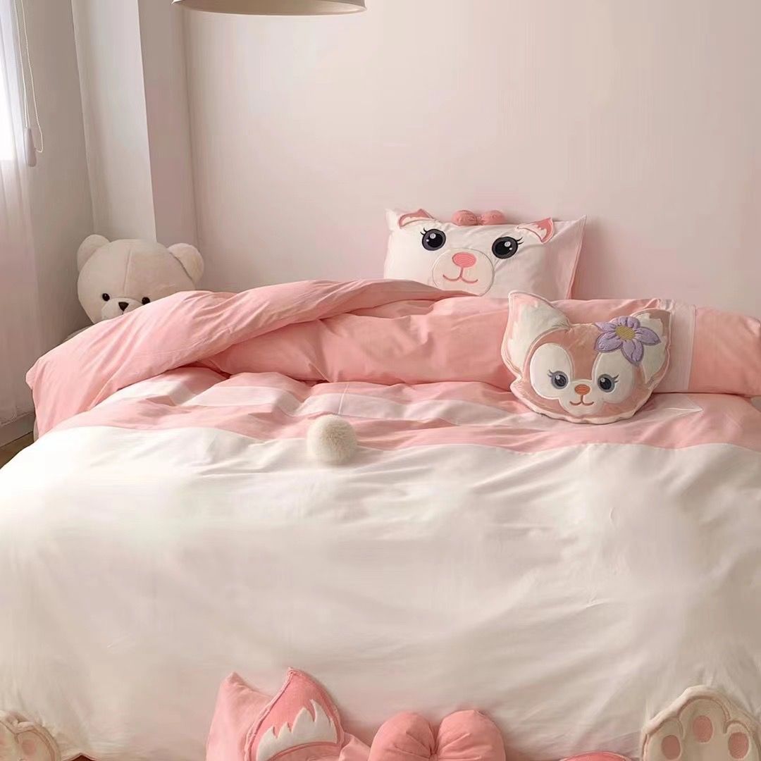  Bộ Chăn Ga Cotton Linen Kid 2023 -Màu 4 