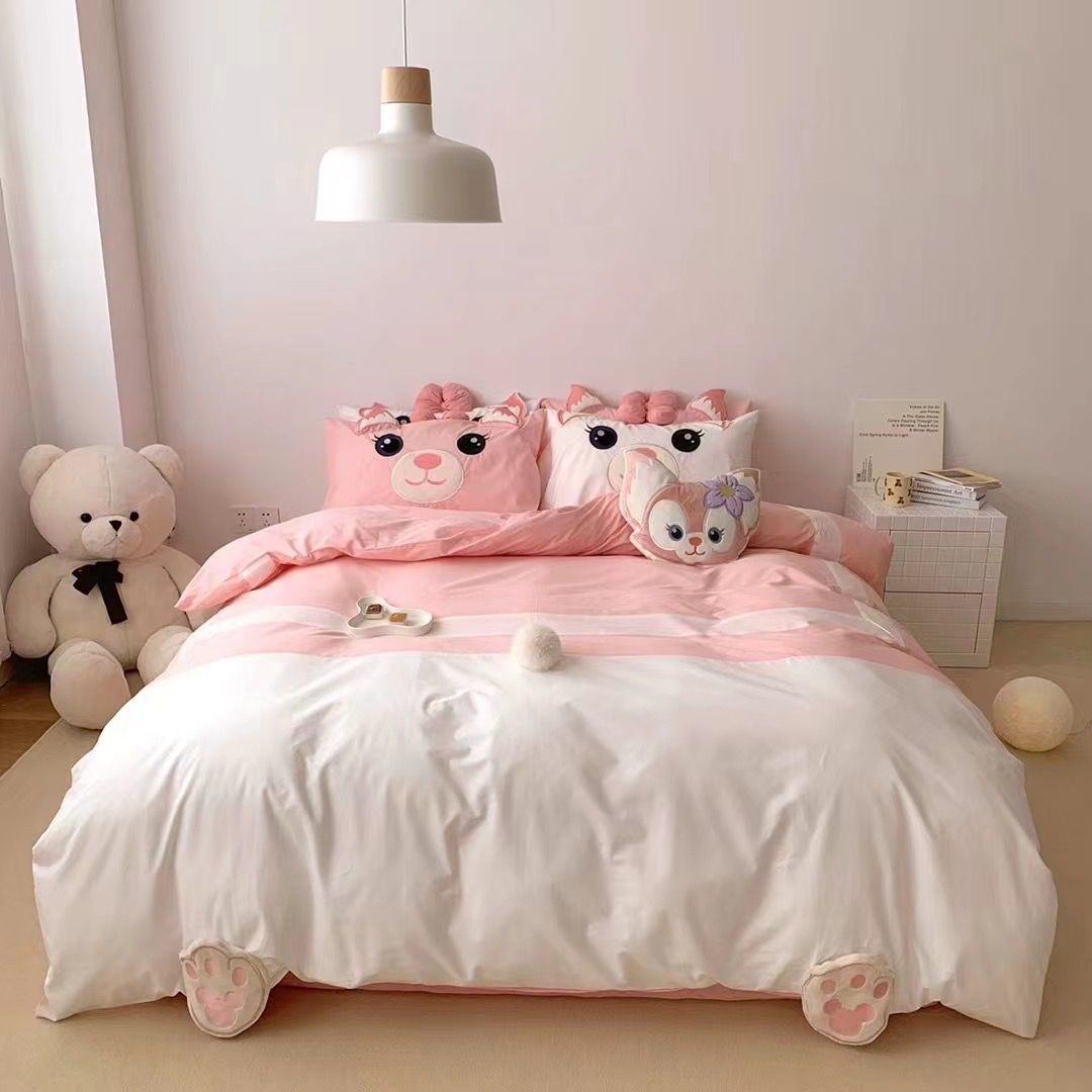  Bộ Chăn Ga Cotton Linen Kid 2023 -Màu 4 