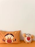  Bộ Vỏ Chăn Ga Gối Trẻ Em - Cotton Linen Kids - Hổ Cam 