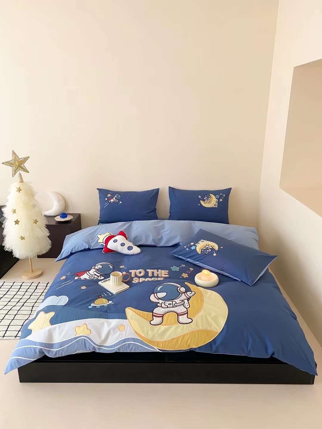 Bộ Chăn Ga Cotton Linen Kids - PHI HÀNH GIA