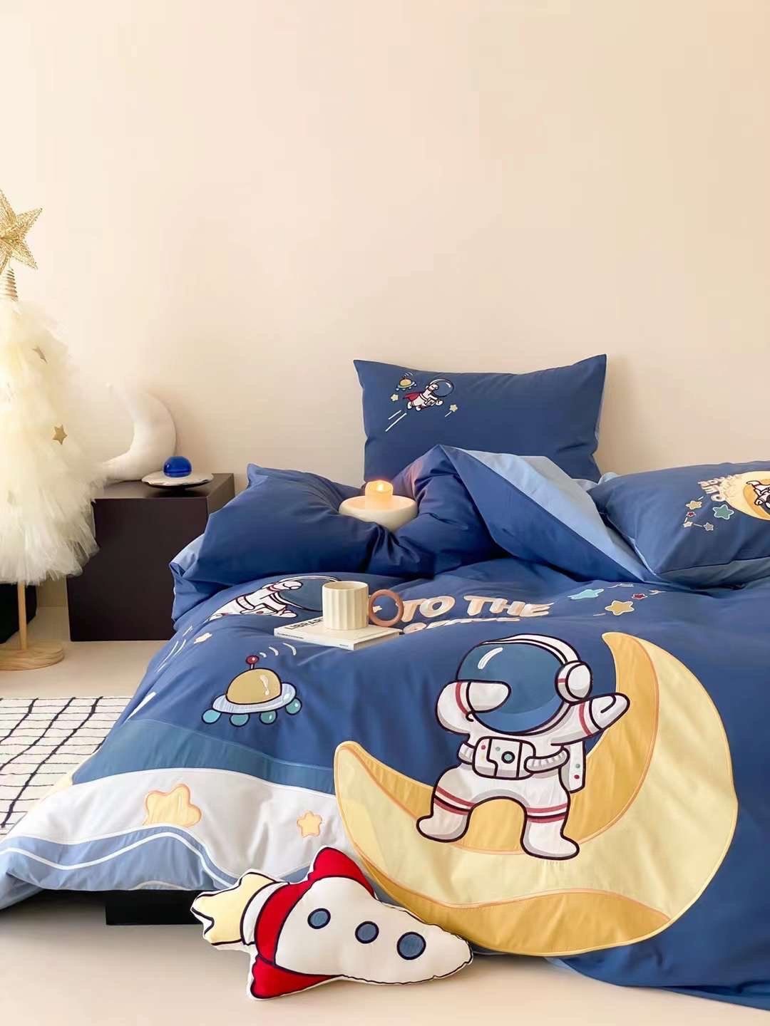 Bộ Chăn Ga Cotton Linen Kids - PHI HÀNH GIA
