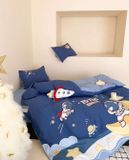  Bộ Vỏ Chăn Ga Gối Trẻ Em - Cotton Linen Kids -  PHI HÀNH GIA 