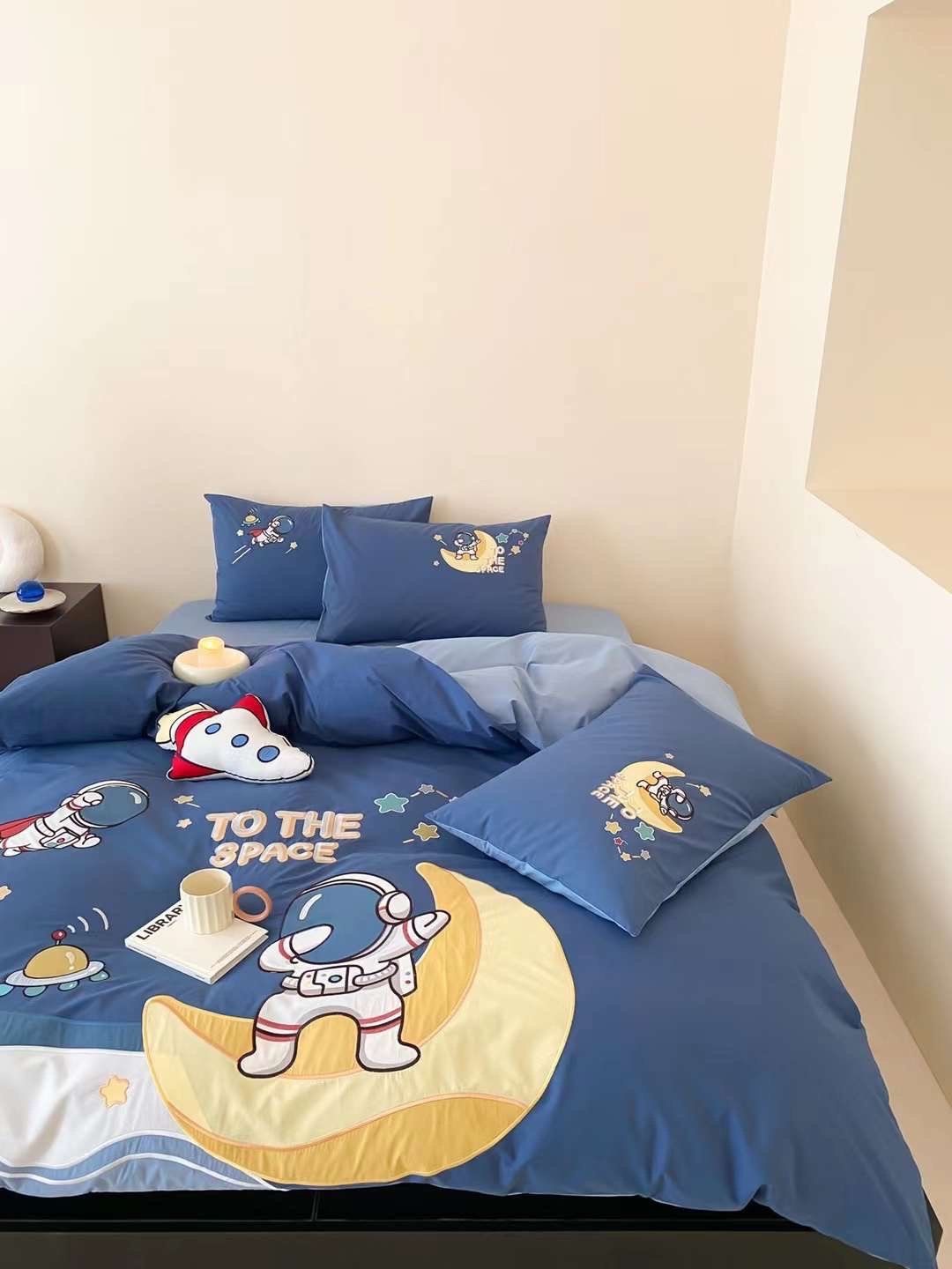 Bộ Chăn Ga Cotton Linen Kids - PHI HÀNH GIA